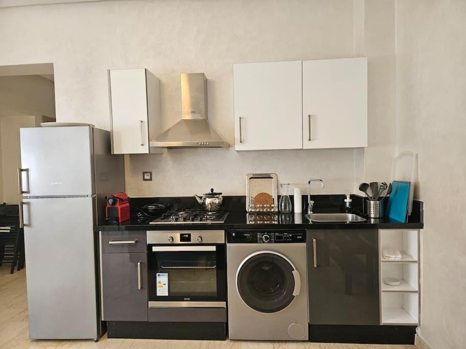 Tres Bel Appartement En Face Du Parc, Pres Du Novotel โมฮัมเมเดีย ภายนอก รูปภาพ
